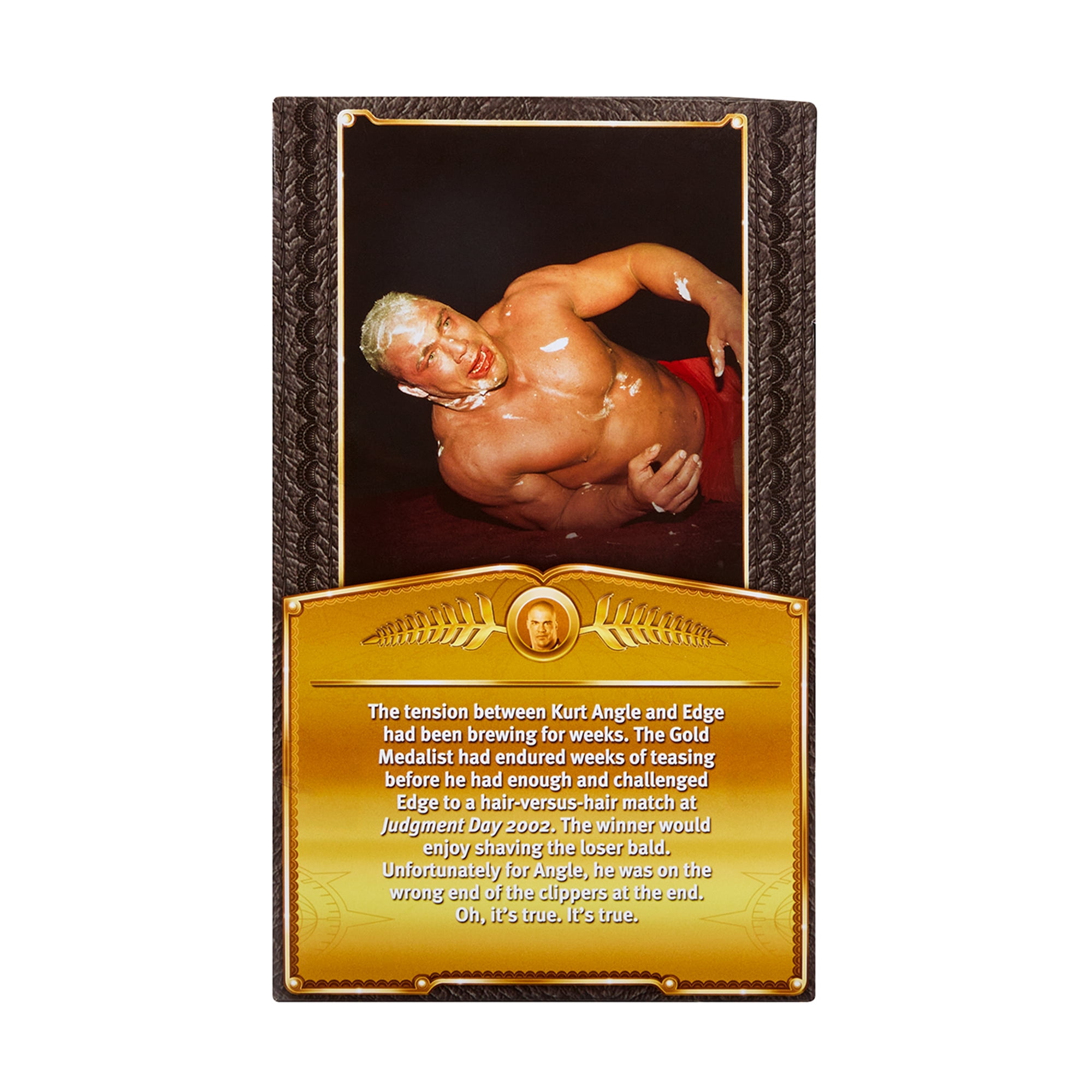 Kurt Angle (with Wig) - WWE Defining Moments Ringside Exclusive Mattel WWE Toy Wrestling Action Figure
