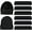 60 Pack Adults (Black Faux Fur Sherpa), variant on Winter Beanies Wholesale Bulk Cold Weather Adult Unisex Hat (One Size Fits All)