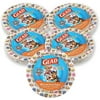 Glad For Kids 7-Inch Paper Plates | Small White Round Paper Plates With Paw Patrol Emojis Design | 20 Ct Heavy Duty Disposable Soak Proof Microwavable Paper Plates, 5 Pack (100 Plates Total)