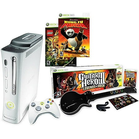 Xbox 360 Pro W/ Guitar Hero 3 Wireless G