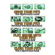 Top Secret Toys Giga Pets Floppy Frog Virtual Pet, Green