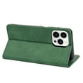 thumbnail image 6 of Allytech Slim Wallet Case for iPhone 14 Pro Max, Luxury PU Leather + Soft TPU Cover with Card Slots & Cash Pocket, Magnetic Closure Kickstand Shockproof Business Case for Women men - Green, 6 of 9