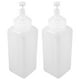 thumbnail image 2 of WORGEOUS Botellas para condimentos exprimibles, 800ml, botella de mostaza, salsa de tomate, aderezo para ensalada, dispensador de mermelada, botella transparente para exprimir, 2 uds., 2 of 7