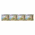 thumbnail image 2 of MKHERT European Landscape Painting Summer Colorful Flowers in Garden Table Runner Home Decor for Home Kitchen Dining Wedding Party 16x72 Inch, 2 of 2