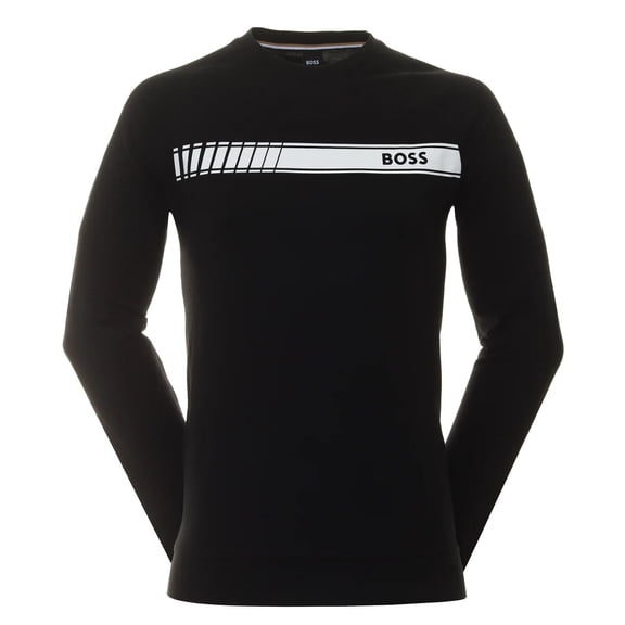 Hugo Boss Men's Authentic Sweatshirt, Black Grease