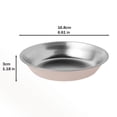 thumbnail image 6 of bestolf Stainless Steel Pet Bowl Silicone Bottom Small Medium Large Dogs Cats Feeding Bowl Anti-tip Pet Water Treat Food Feeder Bowl (Black ), 6 of 8