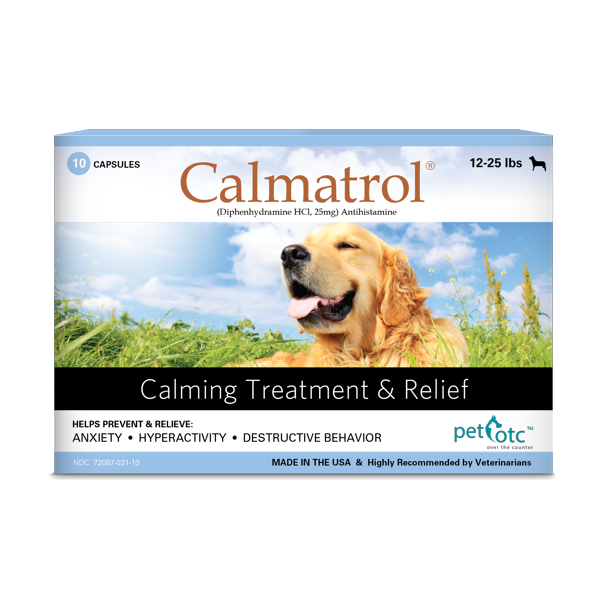 Calmatrol Pet OTC Dog Separation Anxiety & Calming Meds Vet Approved
