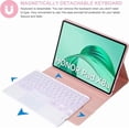 thumbnail image 2 of Funda con Teclado Retroiluminado con Panel Táctil y Mouse Desmontables, Rosa - Pad X8A 11'' 2024, 2 of 7