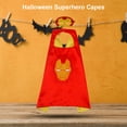 thumbnail image 2 of Halloween Cosplay Disfraces de dibujos animados Capas de superhéroes y máscara Favores de fiesta de Navidad JShteea El nuevo, 2 of 6