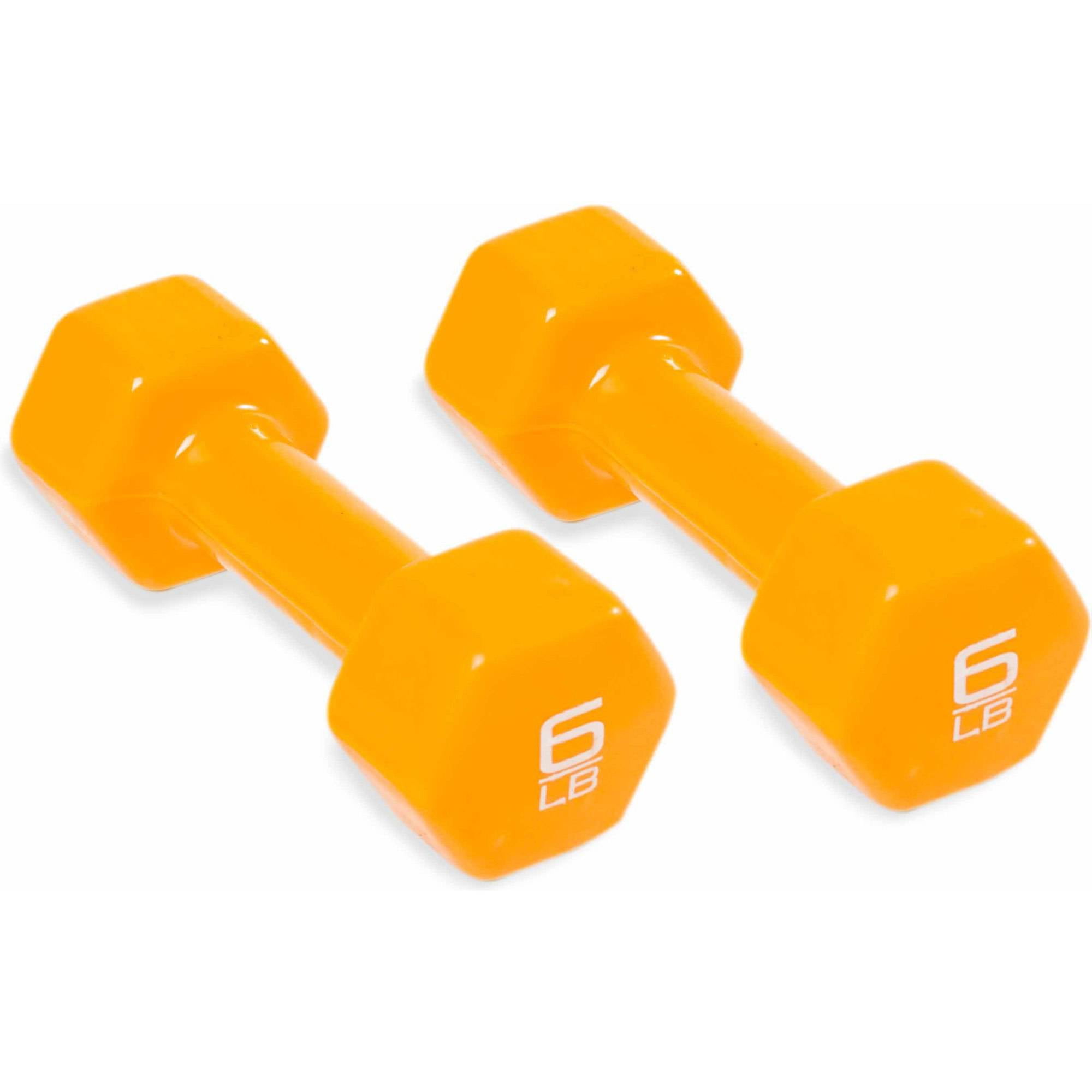 cap-barbell-vinyl-coated-dumbbell-6-lb-pair-walmart