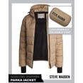 thumbnail image 3 of Steve Madden Women's Hooded Packable Quilted Puffer Jacket, 3 of 7
