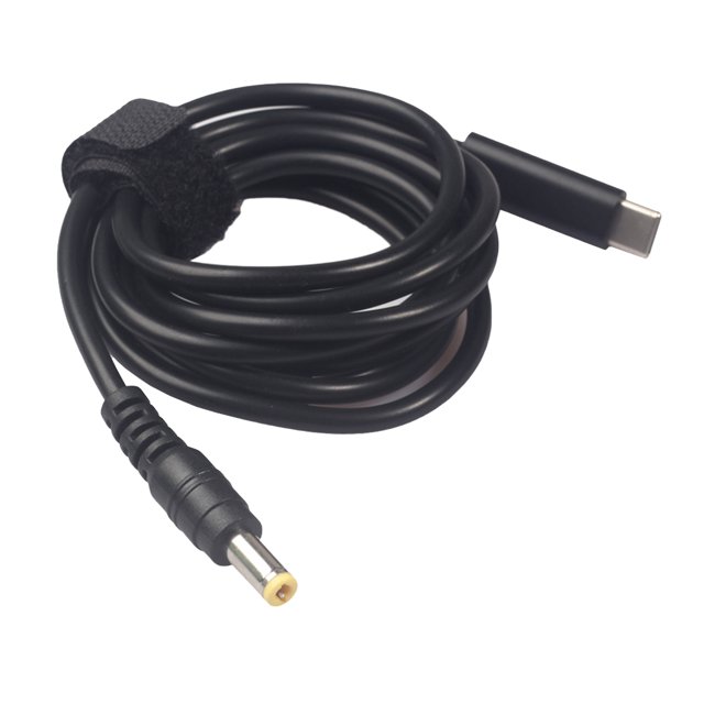 Tipo C a 5.5mmx2.5mm Plug PD Sunnimix Adaptador de Carga Del Cable Del