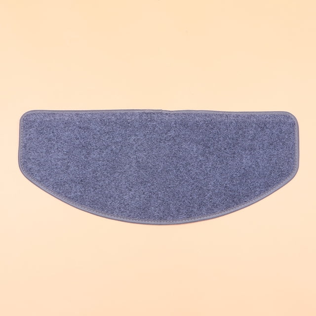 MERRYHAPY 1Set Grey Stair Step Carpet Non Slip Soft Washable Mat for Indoor Use and Noise Absorption