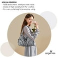 thumbnail image 3 of Angelkiss Hobo Shouder Purses for Women Crossbody Bag with Adjustable Long Straps Ultra Soft with Multiple Pockets, 3 of 5