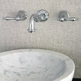 thumbnail image 2 of Kingston Brass KS3121NL Wall Mount Bathroom Faucet, Polished Chrome, 2 of 3