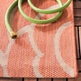 thumbnail image 5 of SAFAVIEH Courtyard Chester Floral Indoor/Outdoor Area Rug, 8' x 11', Rust/Sand, 5 of 10