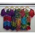 thumbnail image 3 of Wevez Short Sleeve Top Tie Dye Design, One Size, 3 Pcs Assorted Color, 3 of 7