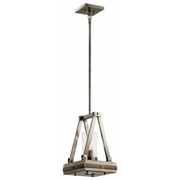 Kichler 43435CLP Colerne 1 Light Pendant in Classic Pewter