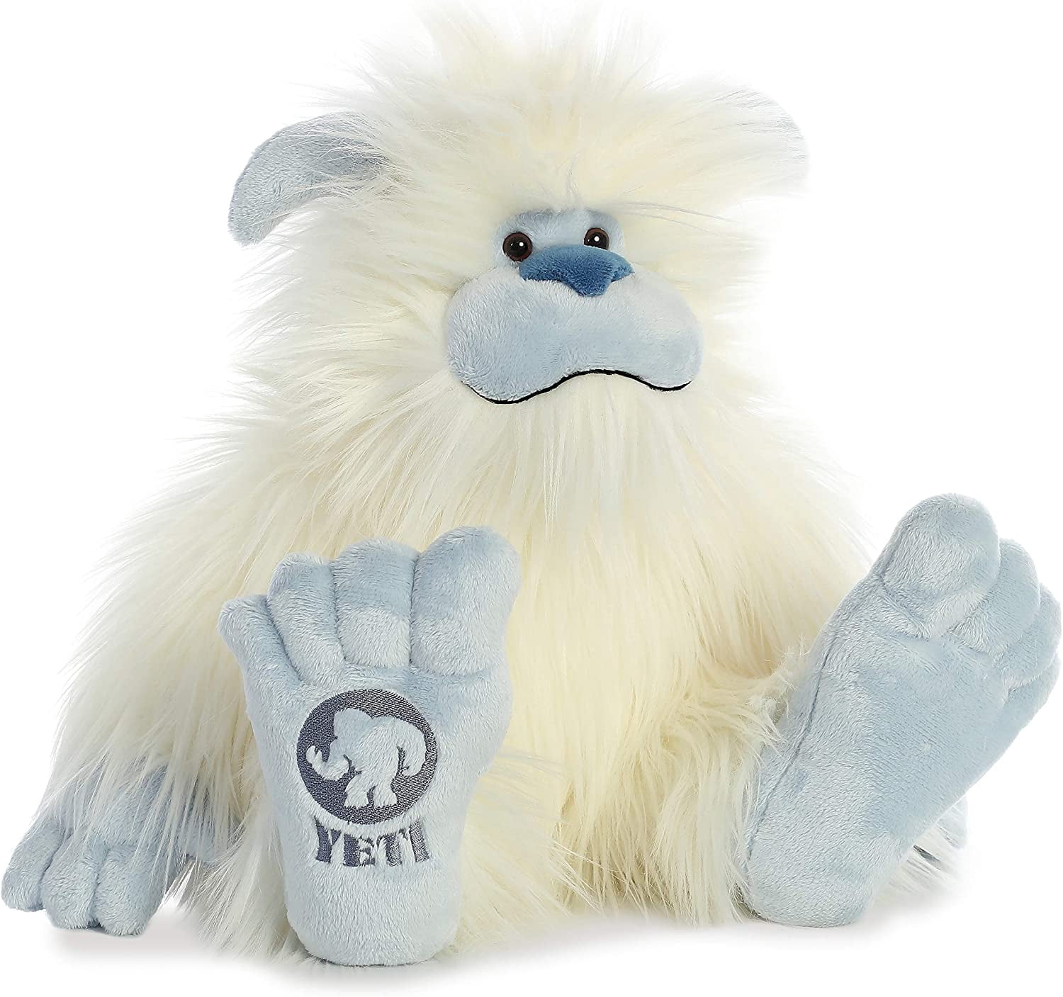 Aurora - Large White Fantasy - 16.5" Yeti - Mysterious Stuffed Animal