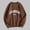 Brown, variant on Women's Sweatshirts Loose Spring Crewneck Fashion Pullover Sweater Los Angeles Print Long Sleeve Y2K Fall Top