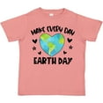 thumbnail image 3 of Inktastic Make Every Day Earth Day with Hearts and Stars Boys or Girls Toddler T-Shirt, 3 of 5