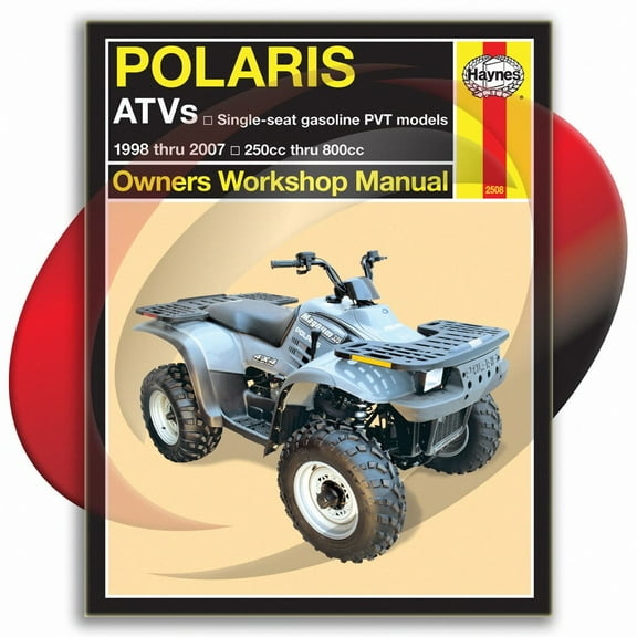 1998-2007 for Polaris ATVs Haynes Repair Manual 2508 Shop Service Garage