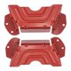 thumbnail image 1 of 2 piezas de repuesto para cubierta de correa de plataforma, cubiertas de polea para equipo cortacésped Rojo, 1 of 7