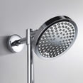 thumbnail image 2 of Fennocasa Polaris 2 Shower Set - 6" High-Pressure Rain Shower Head & Handheld Combo - Brushed Nickel, 2 of 6