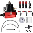 thumbnail image 1 of GFDYREE Fuel Pressure Regulator 6AN EFI Bypass Return Adjustable 30-70psi Black&Red, 1 of 5