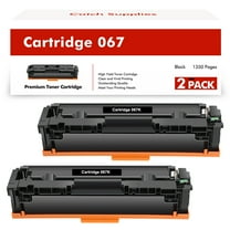 Catch Supplies 067 Black Toner Cartridge Compatible for Canon Cartridge 067 CRG067 CRG-067 imageCLASS MF656Cdw MF654Cdw MF653Cdw LBP633Cdw LBP632Cdw (Black, 2-Pack)