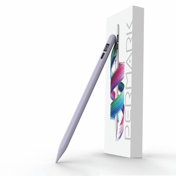 Lápiz capacitivo PERMARK para iPad 2018-2025 con pantalla LED de alimentación