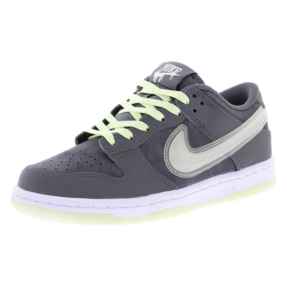 Nike Dunk Low Leather GS Boys Shoes Size 7, Color: Iron Grey/Cool Grey/Lime Ice