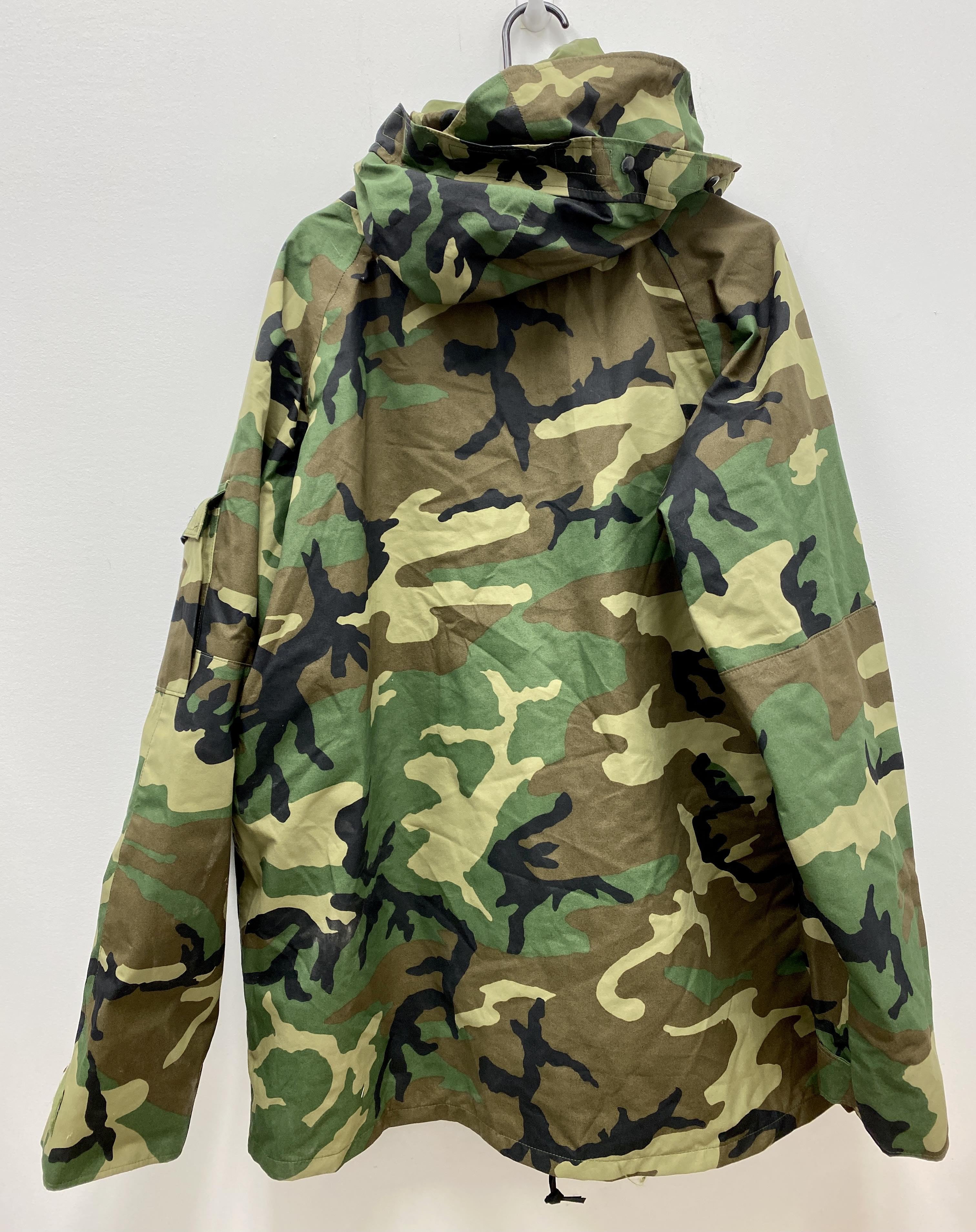 USGI ECWCS Gore Tex Woodland Camouflage Cold Weather Parka - X-Large Long.