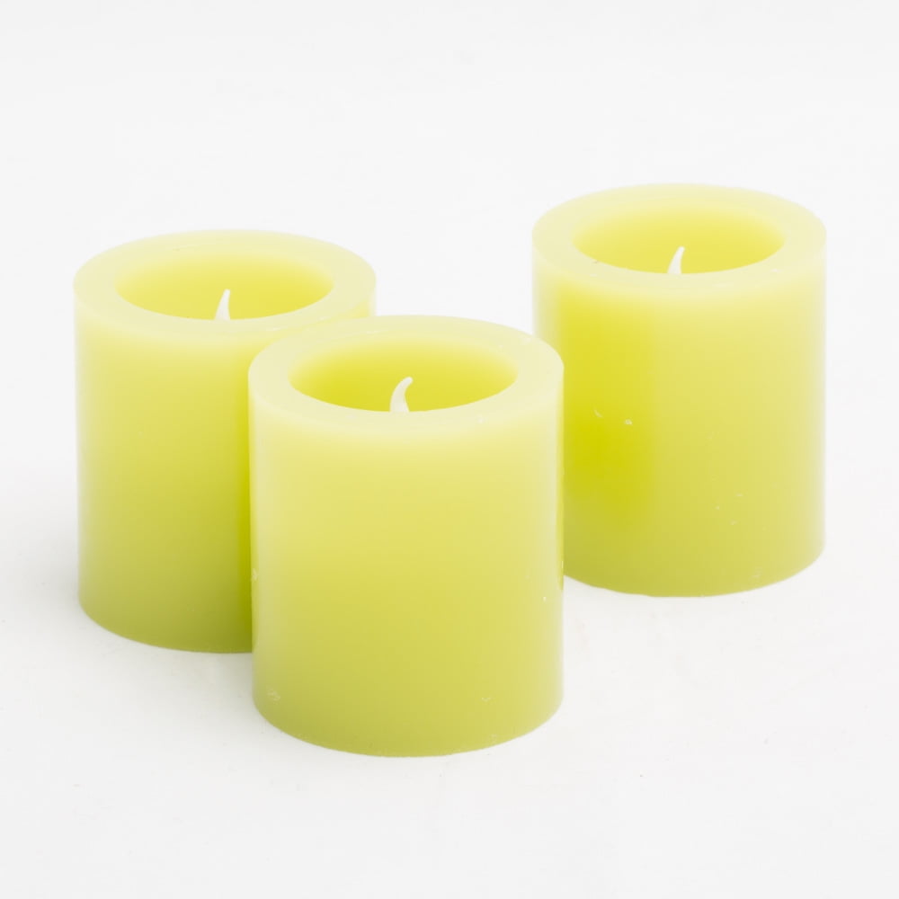 Richland LED Votive Candles Green Set of 12