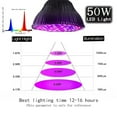 thumbnail image 5 of Spectrum Full Spectrum Led Plant Growth 50W Greenhouse Planting Supplement Light, 5 of 5