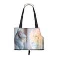thumbnail image 2 of Xecao The Cat Looks in the Mirror for Cat Carrier Small Dog Handbag: The Ideal Travel Companion for Your Pet, 2 of 8
