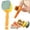 Orange, variant on Kitchen Special Fruit Peeler with Box Storage, Upgrade Vegetable Peeler with Catcher Peeler with Storage Bucket, Double-Sided Stainless Steel Multi-Function Peelers, Green