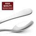 thumbnail image 3 of Teskedar, Set om 12 Rostfria Teskedar, Kaffe Te Dessert Bestick Bestick - 14cm / 5,5 tum (Silver), 3 of 5