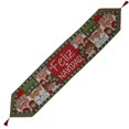 thumbnail image 4 of de mesa navideño Decoración de mesa Suministros de decoración navideña navideña de mesa de tela tejida 14 x 70 pulgadas para cocina Gloria Corredor de escritorio, 4 of 9