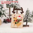 thumbnail image 1 of Bolsas de regalo de Papá Noel para árbol de Navidad, bolsa de regalo de dulces de Feliz Navidad, decoraciones navideñas para el hogar, Año Nuevo, 2023, 1 of 4