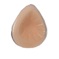 thumbnail image 4 of BIMEI One Piece Concave Bottom Triangle Shape Breathable Silicone Breast Implants Fake Breast Special for Postoperative Breast Inserts Bra Pads 10-A,Nude,250g, 4 of 11