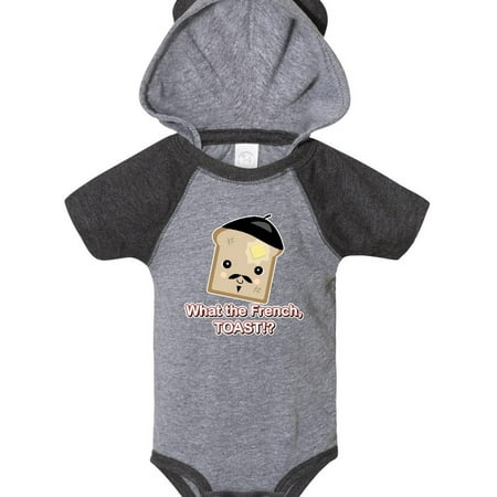 

Inktastic funny cute kawaii what the french toast design Gift Baby Boy Bodysuit