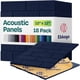 thumbnail image 1 of Paneles acústicos Ekkogo, 18 unidades, insonorizados, para pared, 30 x 30 x 1 cm, color azul, 1 of 7