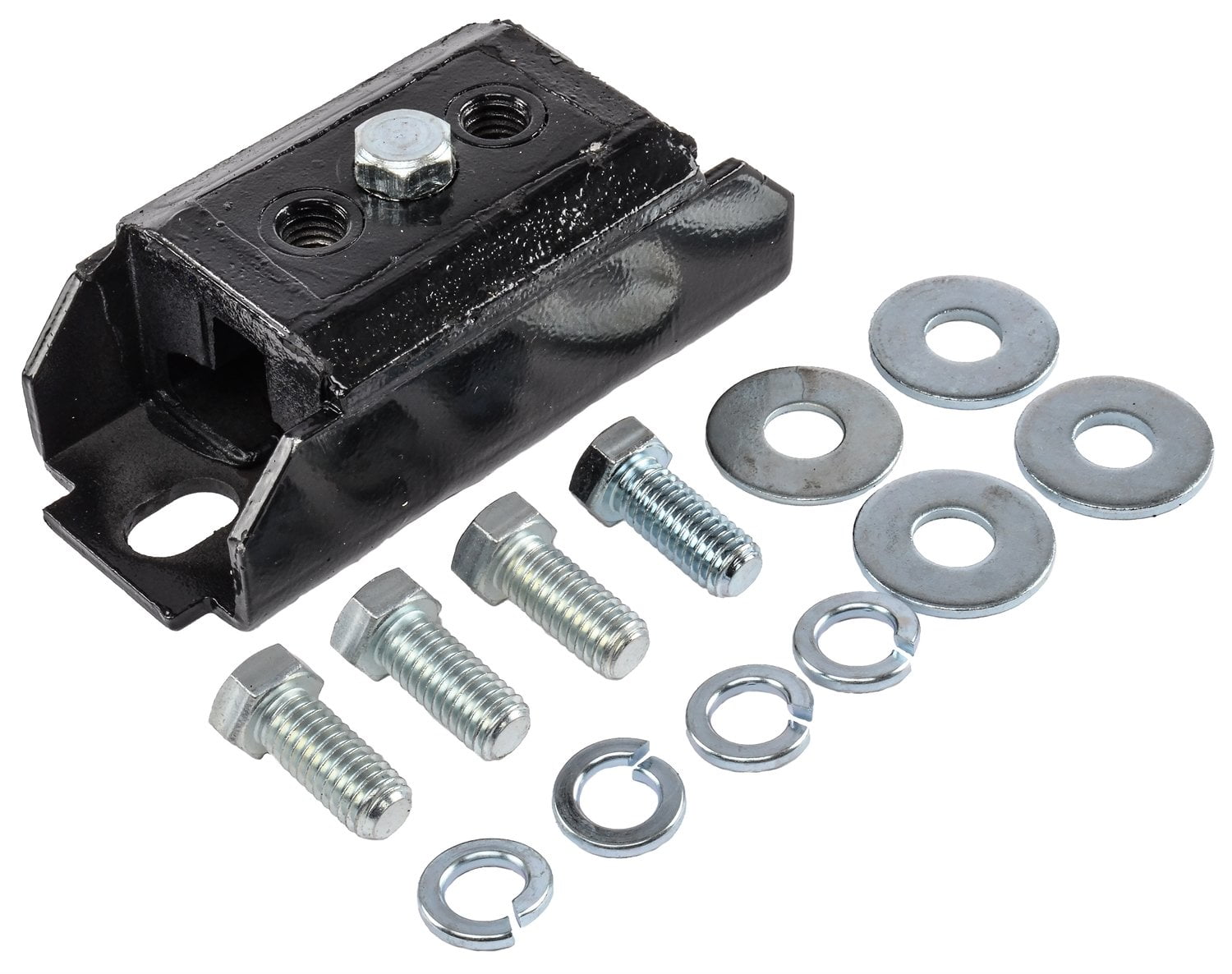 JEGS 64062 Rubber Transmission Mount 13/4" H x 51/4" W x 21/4" D