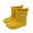 Yellow, variant on Huanglei Baby Kids Easy On Rain Shoes Boots For Toddler Little Kid Short Rain Boots Lightweight Rainy Day Shoes