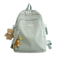 thumbnail image 1 of Mochila escolar para adolescentes de 20 a 35 l, mochila para portátil, mochila para estudiantes (verde), 1 of 5