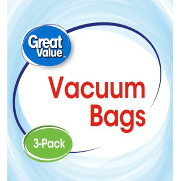 Great Value Hoover Style Z Bag for upright vacuums, 3Pack, 2336
