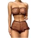thumbnail image 2 of Gobao Love patrón de encaje mujeres Sexy lencería sujetador + tanga pijamas ropa interior conjuntopangjing, 2 of 3