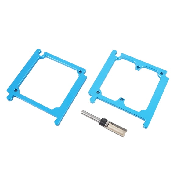 Troquel De Orificio De Caja De Enchufe Tipo 86, Plantilla De Caja De Alambre Tipo 86 Precisa, aleación De Aluminio, Portátil, Fácil De Usar Para Sitio De Construcción