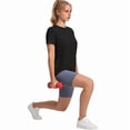 thumbnail image 4 of Ronuti Fall Winter Workout Tops for Women UPF 50+ Breathable Quick Dry Loose Fit T Shirt Outdoor Yoga Running Hiking Gym Tee Top, 4 of 7